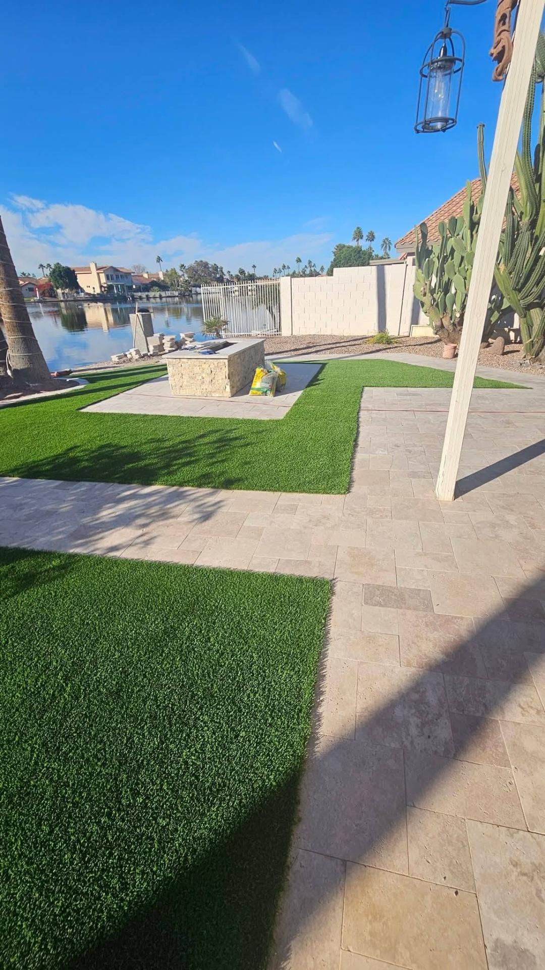 Lakeside Backyard Build